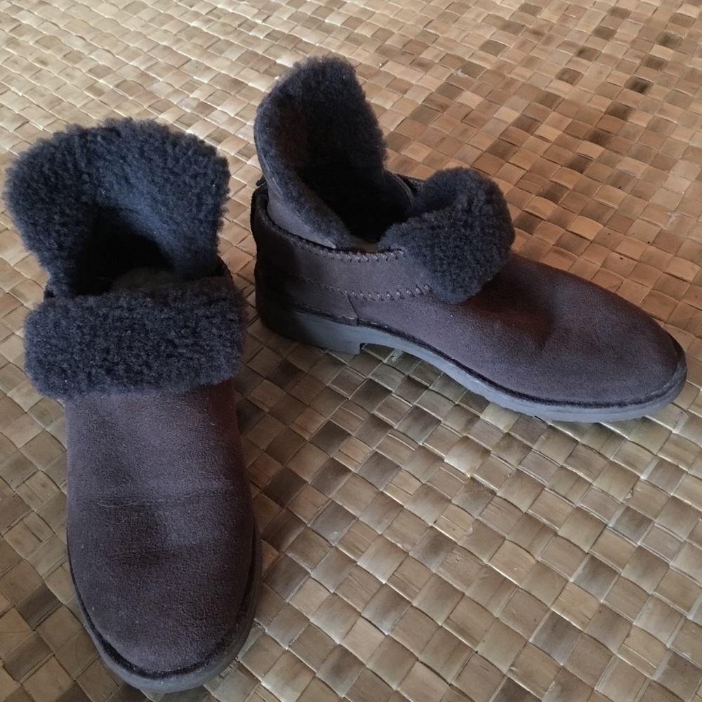 UGG wool lined McKay ankle booties